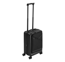 Rivacase Clark Trolley Hard shell Black 34 L Aluminium, Polycarbonate (PC), Polyester