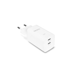 DICOTA D32184 chargeur d'appareils mobiles Ordinateur portable, Smartphone, Tablette Blanc Secteur Charge rapide Intérieure