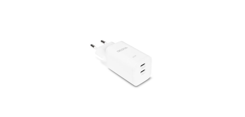 DICOTA D32184 chargeur d'appareils mobiles Ordinateur portable, Smartphone, Tablette Blanc Secteur Charge rapide Intérieure