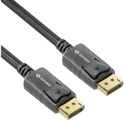 sonero 8K Displayport Kabel 1.4v 1,5 m Noir