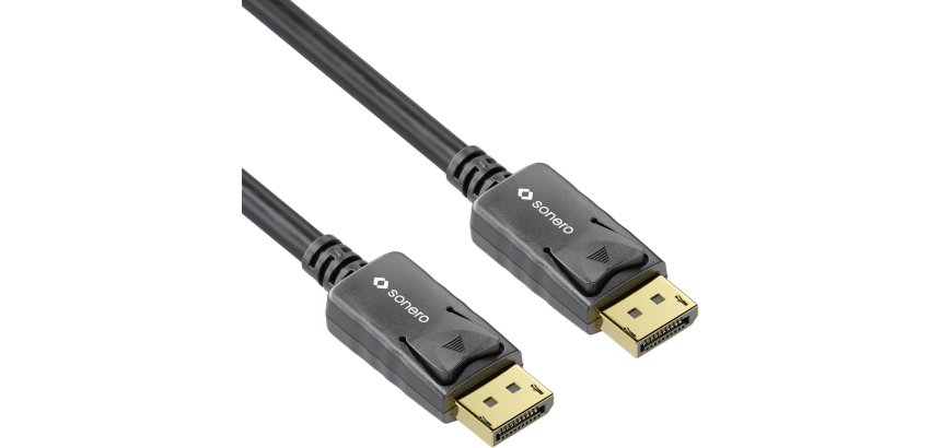 sonero 8K Displayport Kabel 1.4v 1,5 m Noir