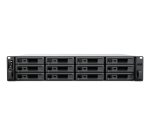 Synology RackStation RS2423RP+II NAS Rack (2 U) AMD Ryzen V1780B 8 Go DDR4 0 To DiskStation Manager Noir