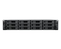 Synology RackStation RS2423RP+II NAS Rack (2 U) AMD Ryzen V1780B 8 Go DDR4 0 To DiskStation Manager Noir