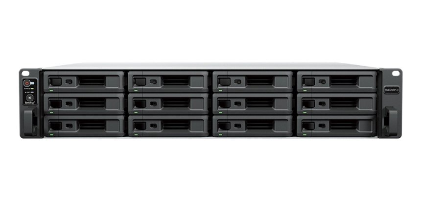 Synology RackStation RS2423RP+II NAS Rack (2 U) AMD Ryzen V1780B 8 Go DDR4 0 To DiskStation Manager Noir