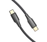 Vention Cable USB 2.0 Tipo-C 3A TAUBF/ USB Tipo-C Macho - USB Tipo-C Macho/ 1m/ Negro