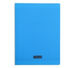Cahier piqué 8000 POLYPRO 24x32 cm 96 pages grands carreaux 90 g - Assortis