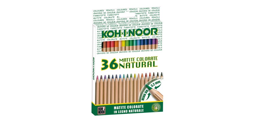 Koh-I-Noor Astuccio 36 matite Studio Natural DH2138N