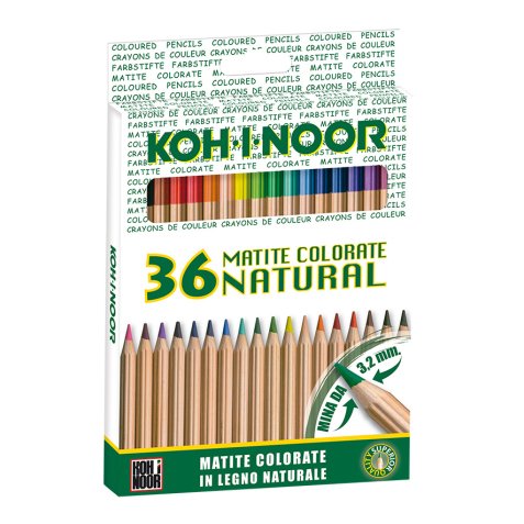 Koh-I-Noor Astuccio 36 matite Studio Natural DH2138N