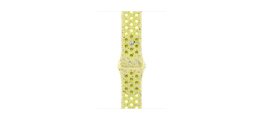 Apple MGC14ZM/A accessoire intelligent à porter sur soi Bande Jaune Aluminium, Fluoroélastomère