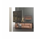 Sopar 23188 supporto da parete per casse acustiche Staffa per TV Acciaio Nero