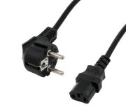 MCL Schuko / IEC C13 Noir 10 m Prise d'alimentation type F Coupleur C13