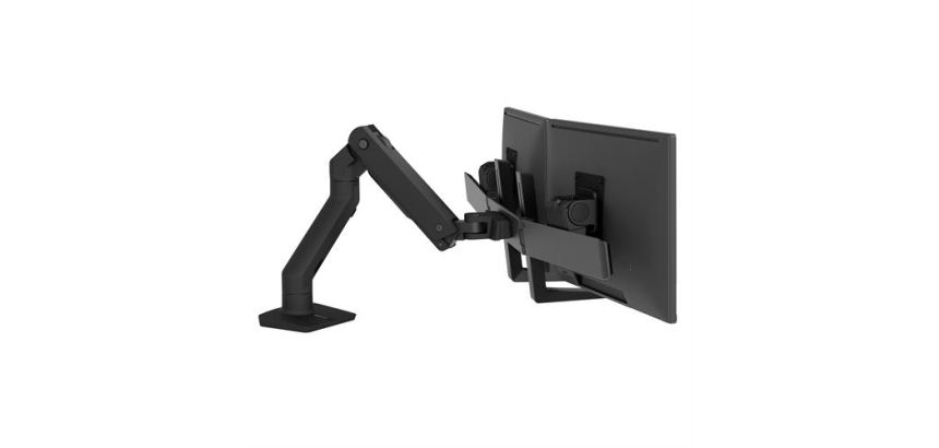 Ergotron HX Series 45-476-224 flat panel bureau steun 81,3 cm (32") Zwart