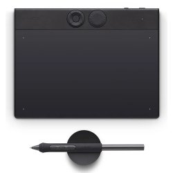 Wacom Intuos Pro Small – 2025 tavoletta grafica Nero 187 x 105 mm USB/Bluetooth