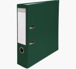 Classeur levier exacompta a4 polypropylène 22/10e dos 80mm coloris vert foncé