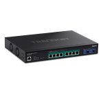 Trendnet TPE-3102WS commutateur réseau Géré 2.5G Ethernet (100/1000/2500) Connexion Ethernet, supportant l'alimentation via ce port (PoE) Noir