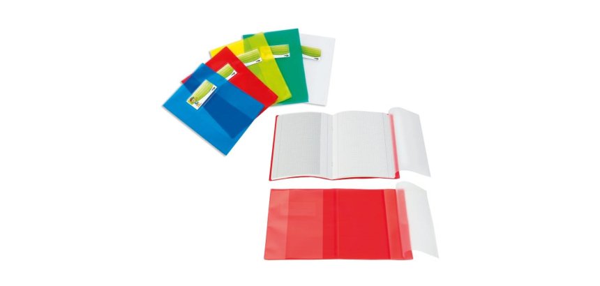 SEI Rota Cover Mini P1 F cartellina con fermafoglio Polipropilene (PP) Rosso