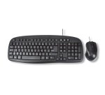 MCL ACK-2012/N clavier Souris incluse Universel USB AZERTY Français Noir