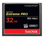SanDisk 32GB Extreme Pro CF 160MB/s 32 Go CompactFlash