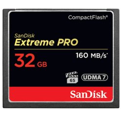 SanDisk 32GB Extreme Pro CF 160MB/s 32 Go CompactFlash