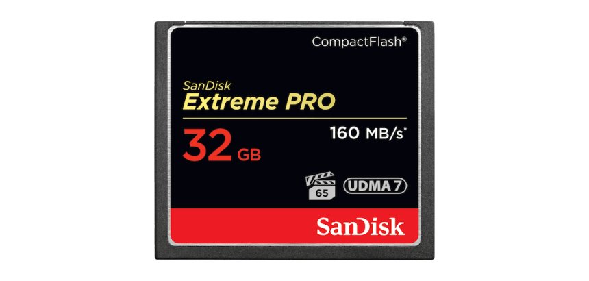SanDisk 32GB Extreme Pro CF 160MB/s 32 Go CompactFlash