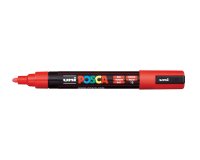 Uni-Ball PC-5M marker Bullet tip Red