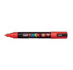 Uni-Ball PC-5M marker Bullet tip Red