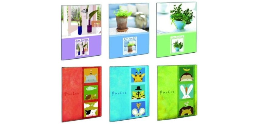 Lebez 2757 photo album Multicolour 20 sheets 13.5 x 19 cm