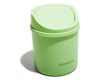 Muitomas DESKBINGN trash can Round Plastic Green