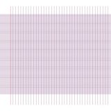 PAPIER AFFICHE REGLURE, Paquet de 25 feuilles séyès 90g/m2 au format 60x80cm