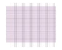 PAPIER AFFICHE REGLURE, Paquet de 25 feuilles séyès 90g/m2 au format 60x80cm