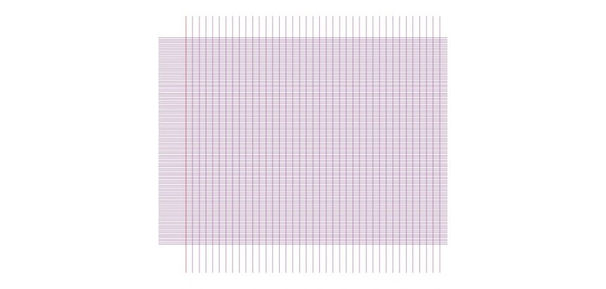 PAPIER AFFICHE REGLURE, Paquet de 25 feuilles séyès 90g/m2 au format 60x80cm