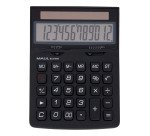 Calculatrice maul bureau eco 850 12 chiffres ecran 1 ligne 3 touches memoires touche pourcentage racines coloris noir