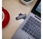 SanDisk SDDDE1-2T00-G46 unidad flash USB 2 TB USB Type-A / USB Type-C 3.2 Gen 2 (3.1 Gen 2) Negro