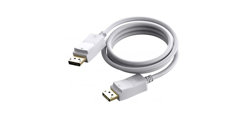 Vision TC 2MDP8K câble DisplayPort 2 m Blanc