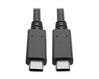 Tripp Lite U420-003-G2-5A câble USB USB 3.2 Gen 2 (3.1 Gen 2) 0,914 m USB C 10 Gbit/s Noir