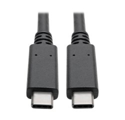 Tripp Lite U420-003-G2-5A câble USB USB 3.2 Gen 2 (3.1 Gen 2) 0,914 m USB C 10 Gbit/s Noir