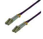 MCL Jarretière optique OM4 duplex multimode 50/125 - LC / LC 25m