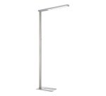 Lampadaire unilux led stratus ergonomique aluminium         recyclable variateur sur le   mat 4250 lumen coloris gris