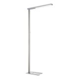 Lampadaire unilux led stratus ergonomique aluminium         recyclable variateur sur le   mat 4250 lumen coloris gris