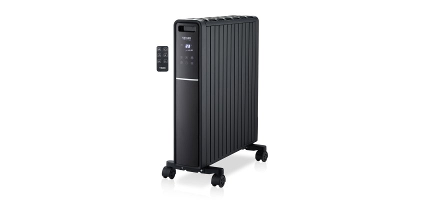 Haeger HE-20D.003A calefactor eléctrico Interior Negro 2000 W Convector