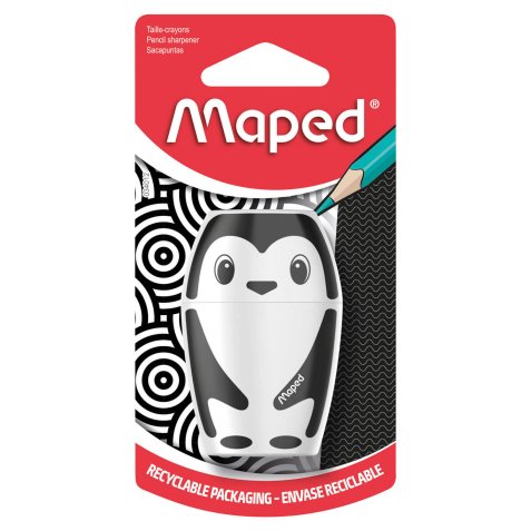 Maped 34012 temperino Temperamatite manuale Nero, Bianco