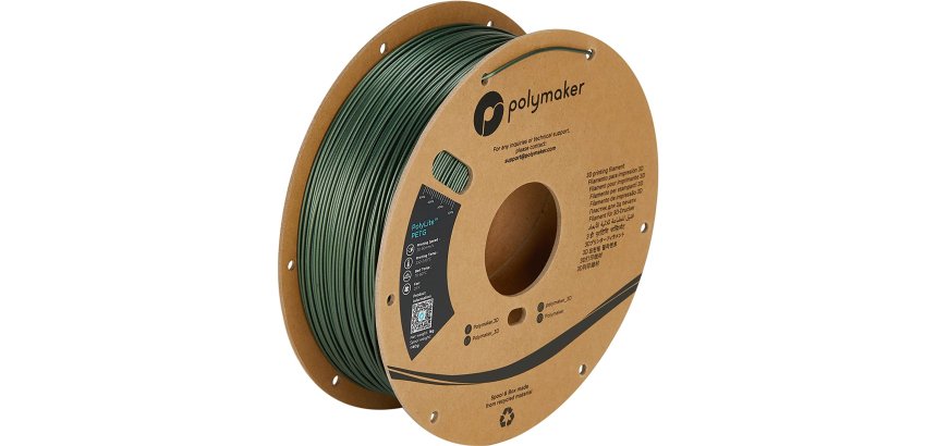 Polymaker PB01035 3D-printmateriaal Polyethyleentereftalaatglycol (PETG) Donkergroen 1 kg