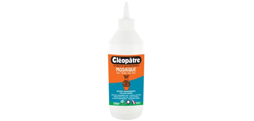Colle mosaique cleopatre cleosaic avec embout flacon   500g
