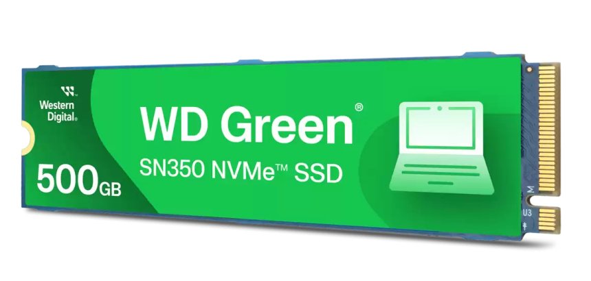 Western Digital Green SN350 500 Go M.2 PCI Express 3.0 NVMe TLC