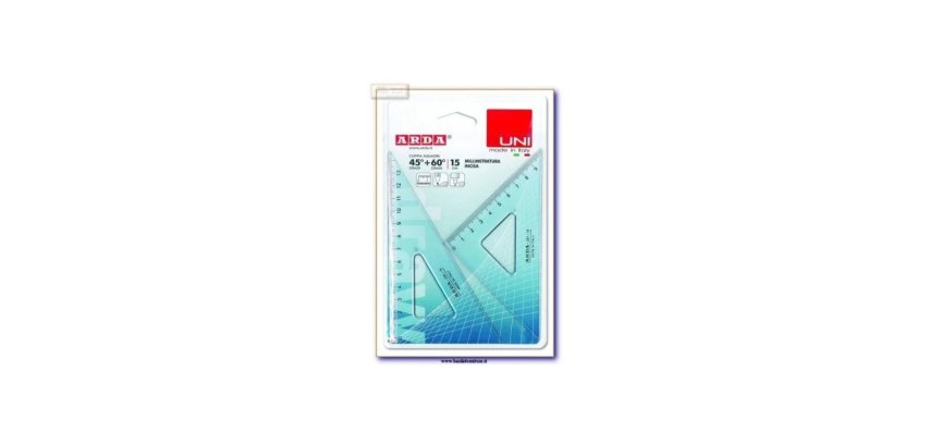 ARDA 70315SS set di righelli 2 pz