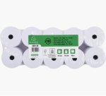 Bobine pour calculatrice Exacompta 40513E l 70 mm x L 44 m Ø 70 mm - 1 pli - paquet de 10