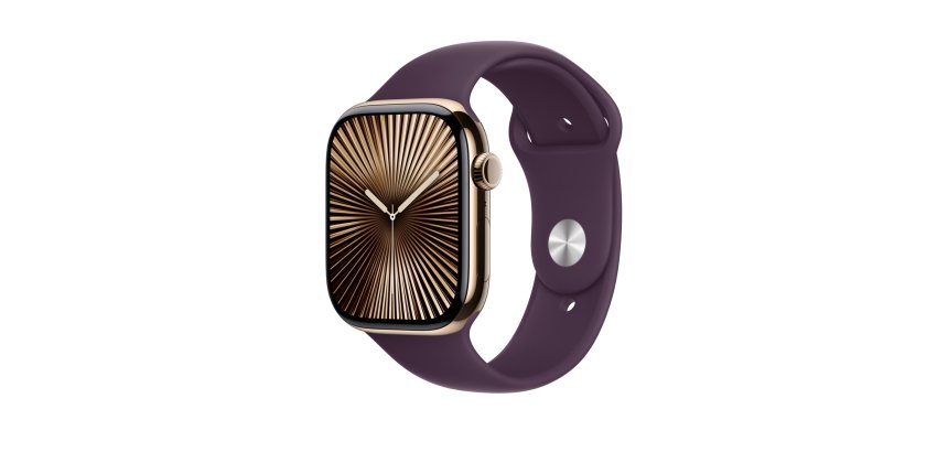 Apple MXLT3ZM/A Accesorios para dispositivos vestibles inteligentes Grupo de rock Color ciruela Fluoroelastómero
