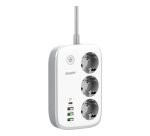 Energizer EPB2500W02EU power extension 2 m 3 AC outlet(s) Indoor White