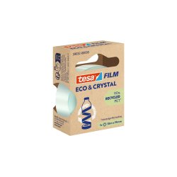 TESA Eco & Crystal 10 m Polyethylene terephthalate (PET)
