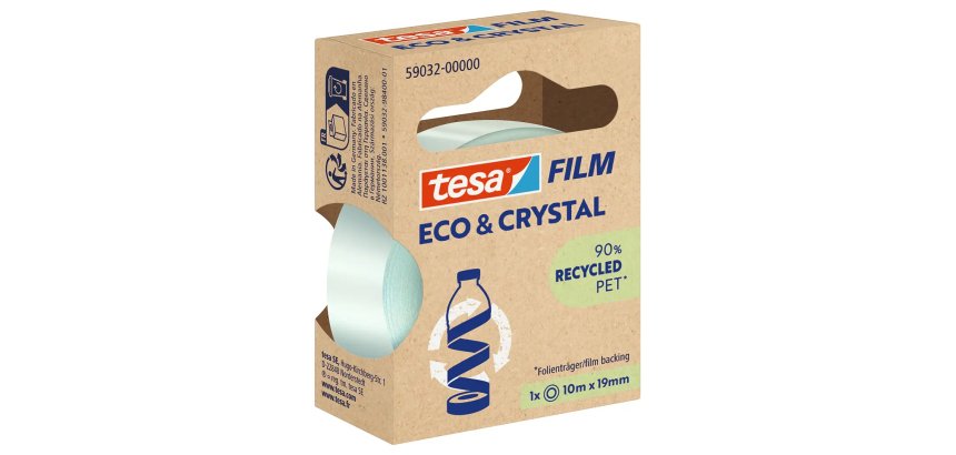 TESA Eco & Crystal 10 m Polyethylene terephthalate (PET)